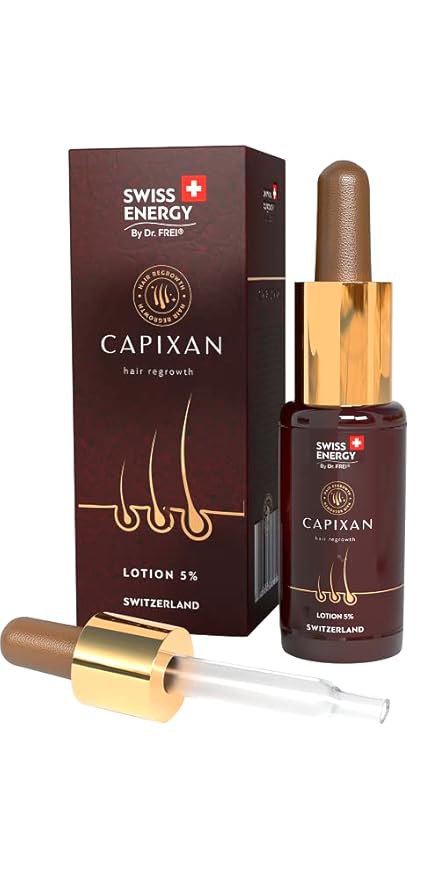 Lotion Capixan 5%, Stop Hair Loss and Stimulation of New Hair