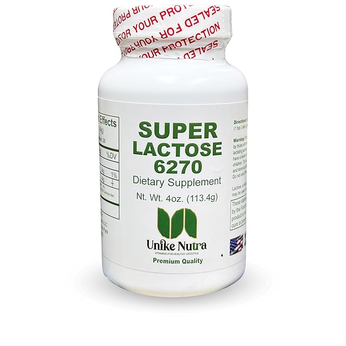 SUPER LACTOSE (WHITE MILK SUGAR) 4 Oz