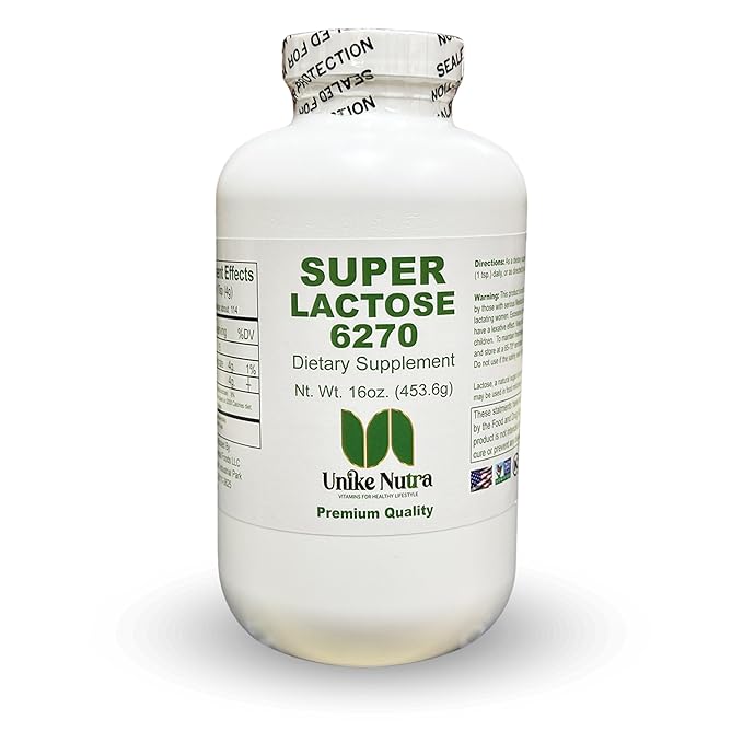 SUPER LACTOSE (WHITE MILK SUGAR) 16 Oz