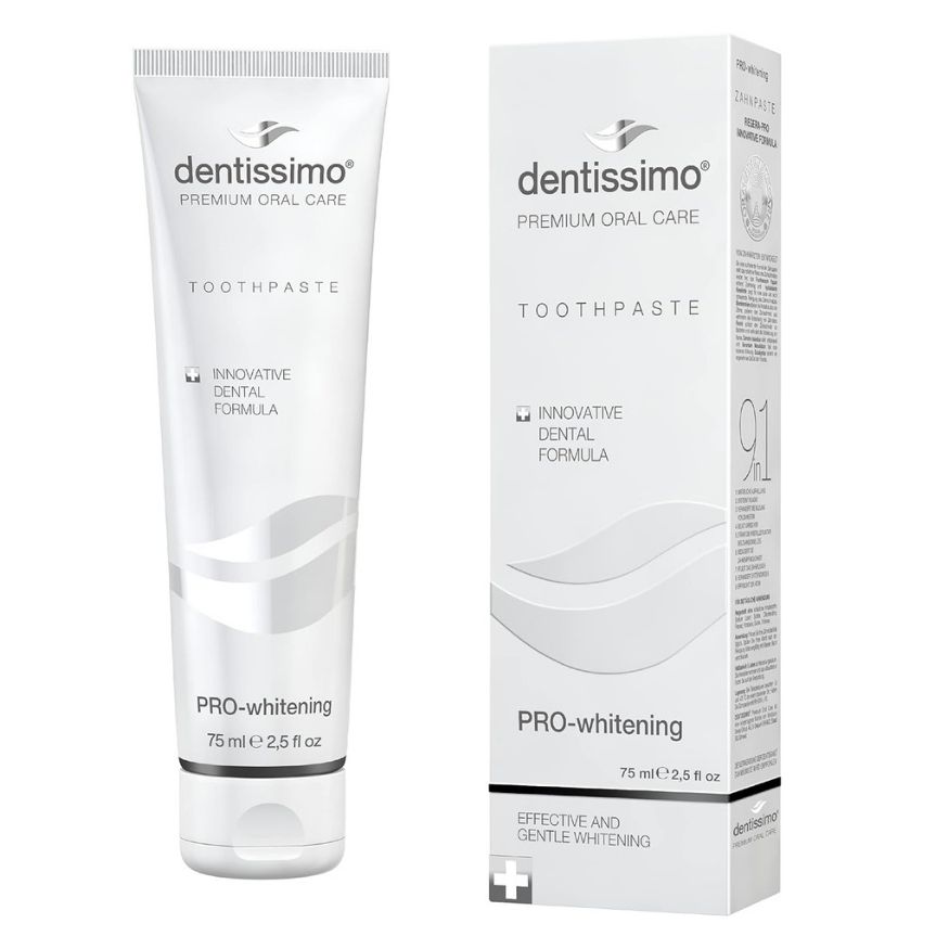 Dentissimo Premium Oral Care TOOTHPASTE Pro-Whitening,  75 ml/2.5