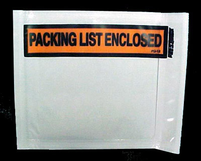Packing List ENVELOPE