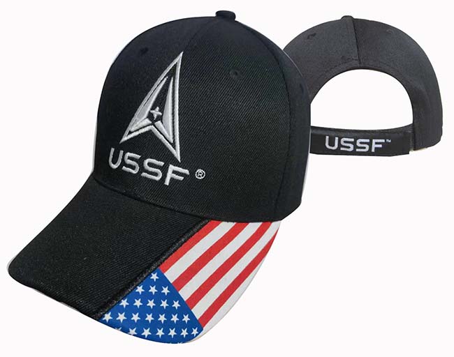 CAP600A USSF Logo w/ flag bill Cap