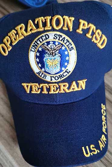 CAP408X Operation PTSD AF Veteran Emblem Cap