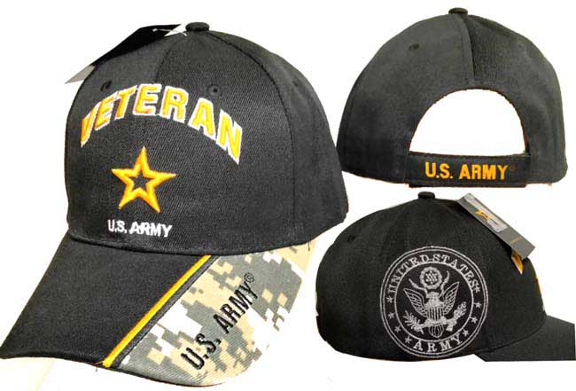 CAP491M Veteran ARMY Logo CAP