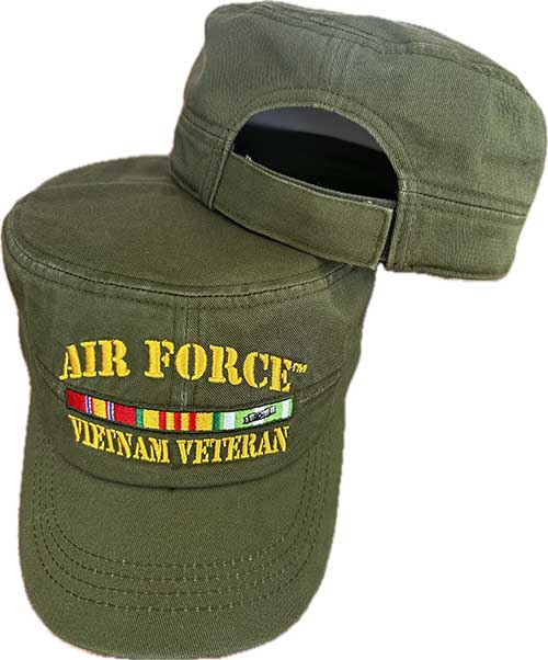 CAP787C AIR FORCE Vietnam Vet Patrol HAT OD Color.