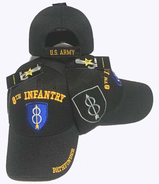 CAP631A 173rd Airborne Brigade Logo w/ shadow CAP 3D