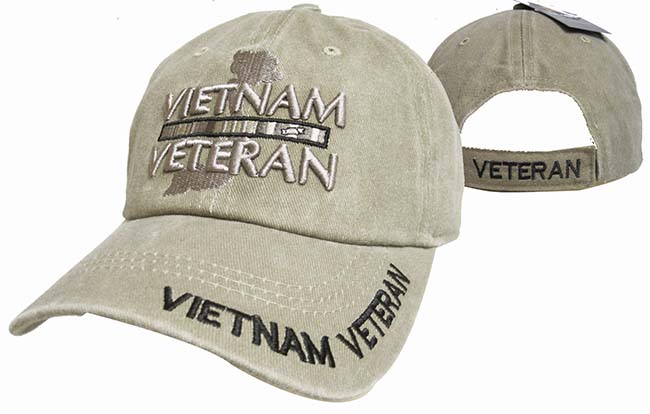 CAP507K Vietnam Veteran CAP Subdue Khaki