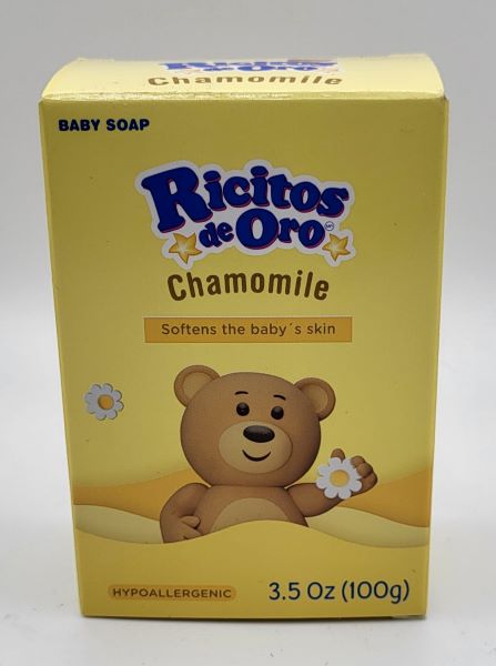 RICITOS DE ORO BABY SOAP 3.5 OZ