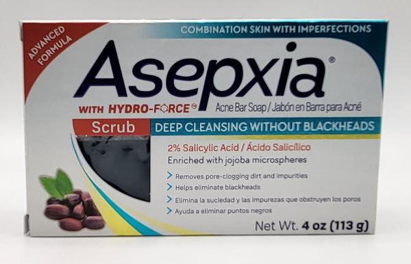 ASEPXIA JABON SCRUB 4oz