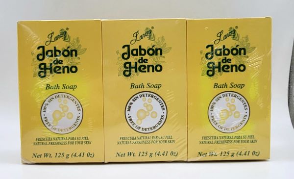 HENO DE LANCRY BATH SOAP 3PK 13.23oz