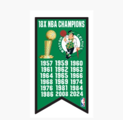 BOSTN CELTICS 18 TIME CHAMP DYNASTY PIN