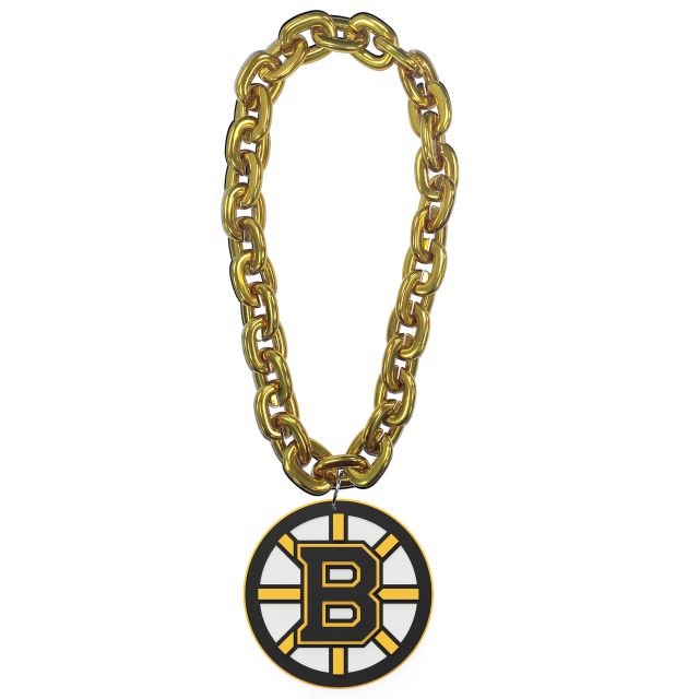 BOSTON BRUINS FANCHAIN WITH GOLD CHAIN BY FAN FAVE