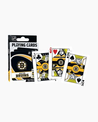 BOSTON BRUINS PLAYING CARDS BY MASTERPIECES