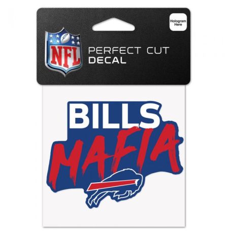 BUFFALO BILLS MAFIA 4X4 PERFECT CUT DECAL