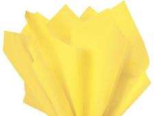 TISSUE REAM - YELLOW - 480 SHEETS/REAM