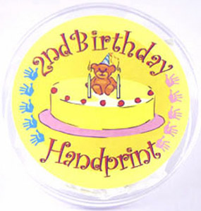 Baby's Handprint Kit (2nd Birthday)