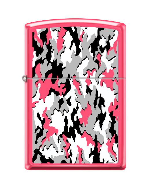 Custom Design Reg Neon Pink Camouflage