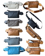Fanny waist pack sling bag BK, BN,CM,GRY,LBLUE LBN  $6.95 and up