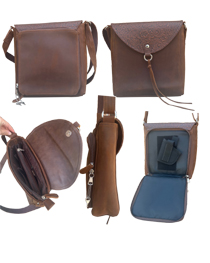 Concealment BAG flap with debossing - BN $37.50 & Up