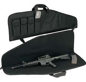 Nylon Assault Rifle Case 46'' - BK $19.95 & Up