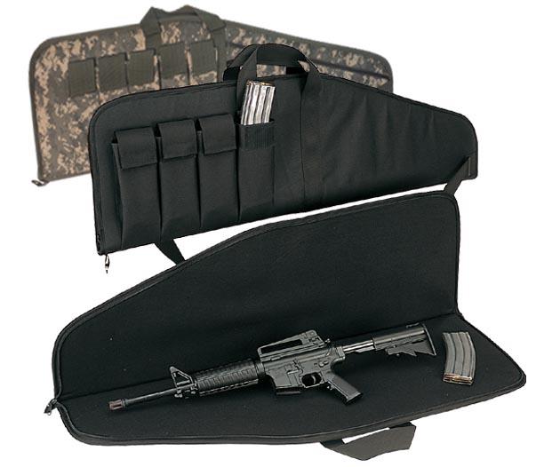 Nylon Assault Rifle Case 35'' - BK $18.50 & Up