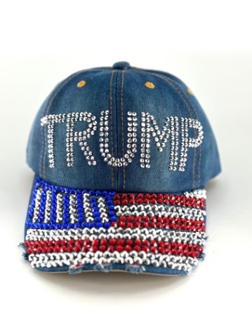 Trump Rhinestone Hat
