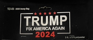 Trump Fix America Again 2024 FLAG