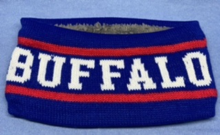 Buffalo NY Knit Fleece HEADBAND