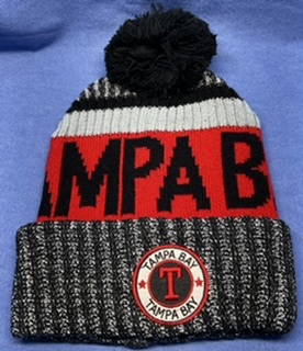 Tampa Bay Embroidered Knit Winter HAT