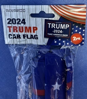 Trump 2024 Take America Back Car FLAGS