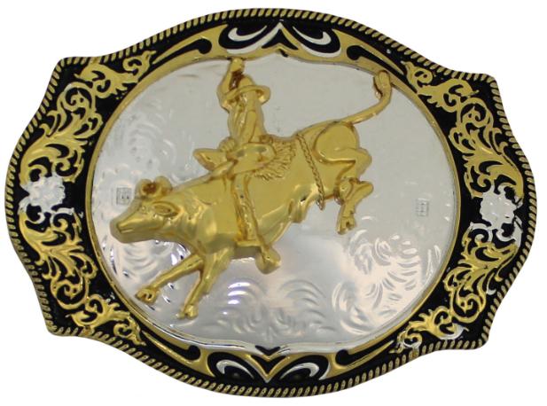 Buckle, Golden Bull Rider