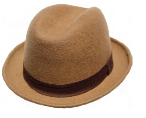 Brown Wool HAT ''Roma''