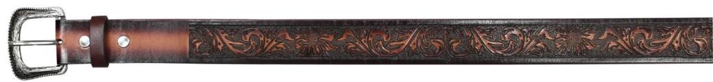 Tooled Western BELT Brown