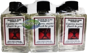 OILS SPIRITUAL 1OZ GLASS BOTTLE ESPANTA MUERTO