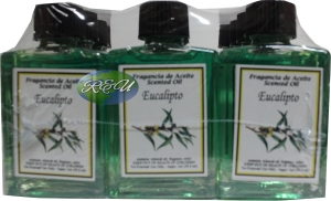 OILS SPIRITUAL 1OZ GLASS BOTTLE EUCALIPTO