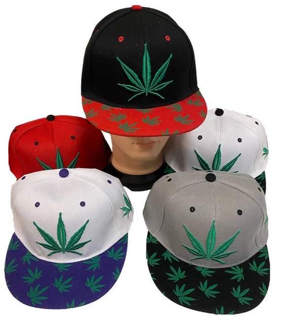 Wholesale Snap Back Baseball CAP Marijuana