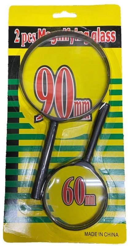 Wholesale 24 pcs Magnifying GLASS one small. one large