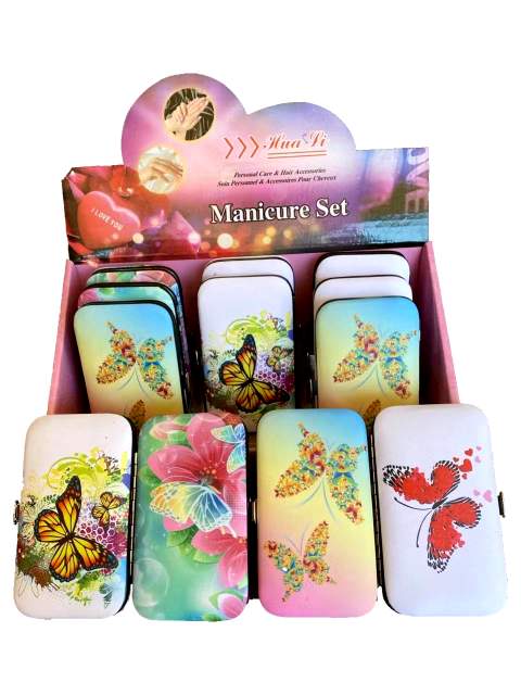 Wholesale 9pc Butterfly Manicure CARE Set