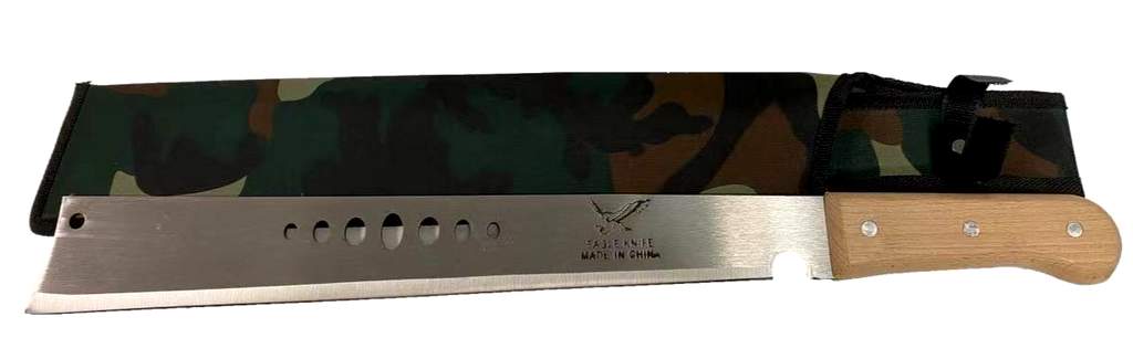 Machete Survival 21'' Blade cutting GRASS BUSH OUTDOOR Hunting