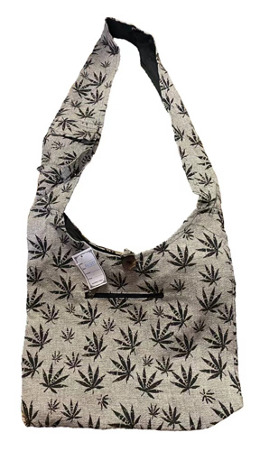 Marijuana Leaf graphic all over handmade hobo BAGS