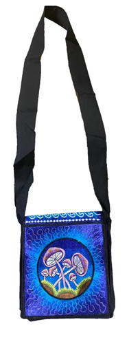 Silk embroidery sling BAGS