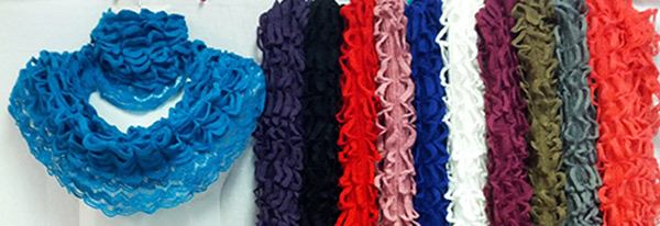 Wholesale Infinity Circle Scarves Knitted Net Styles