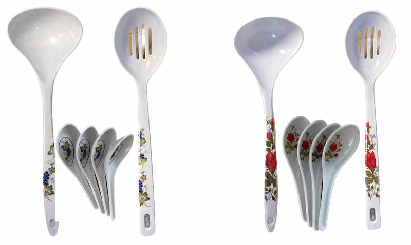 Wholesale 6pcs set Plastic Spoon