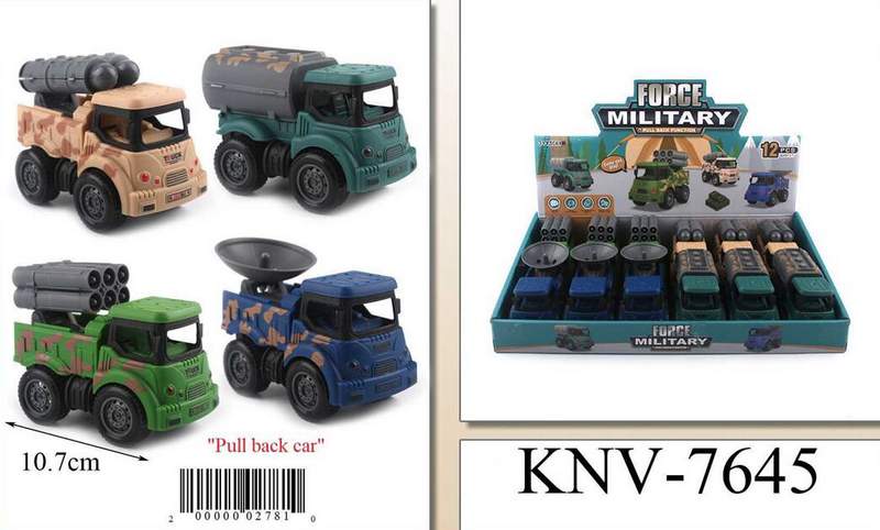 Wholesale Pull Back Military Vehicle and TRUCK