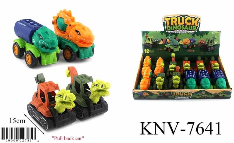 Wholesale Dinosaur Pull Back Car Display Box