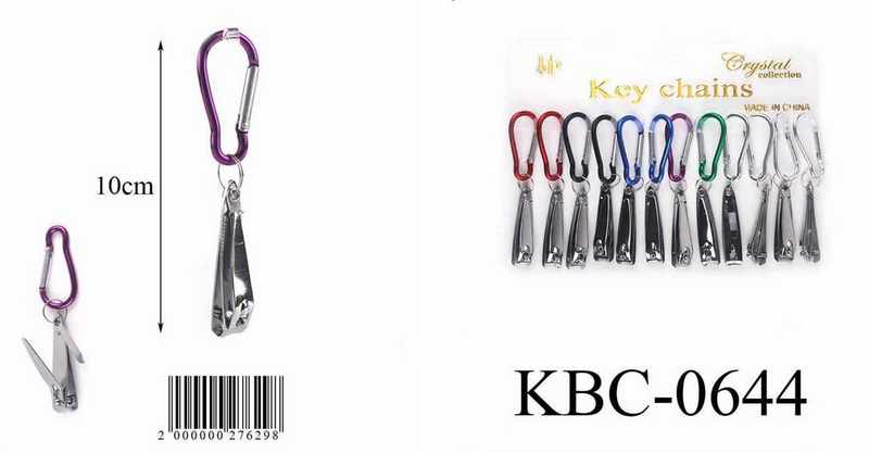 Wholesale Keychain with NAIL Clip