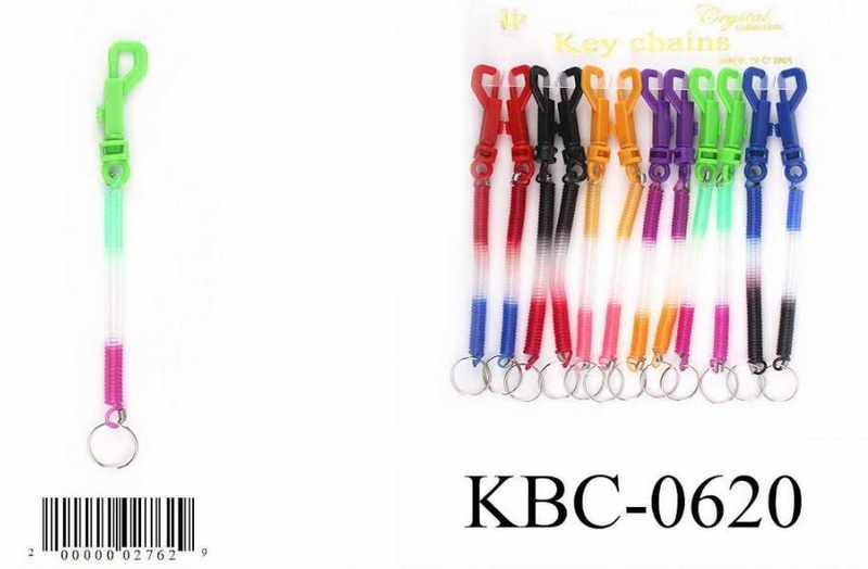 Wholesale Long Stretchable Multi-color KEYCHAIN