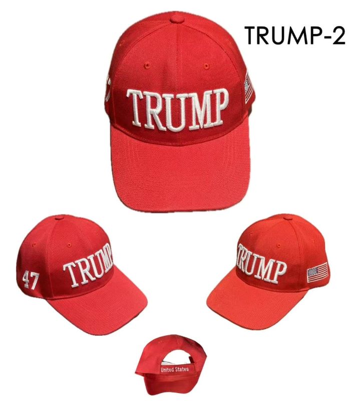 Wholesale Baseball HAT/Caps TRUMP Solid Color 47 On Side