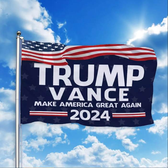 Wholesale FLAG TRUMP VANCE MAKE AMERICA GREAT AGAIN 2024