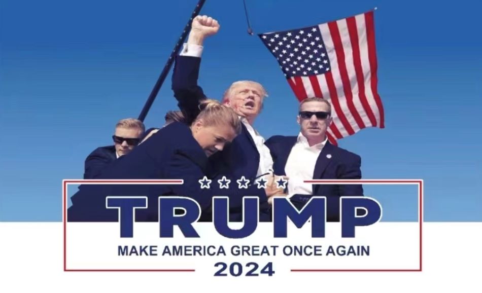 Wholesale FLAG TRUMP MAKE AMERICA GREAT ONCE AGAIN 2024